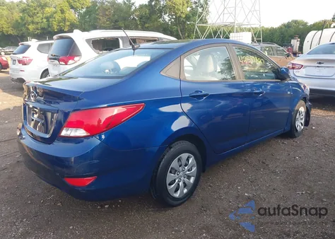 2017 Hyundai Accent Se from USA, damaged, VIN KMHCT4AE8HU168166